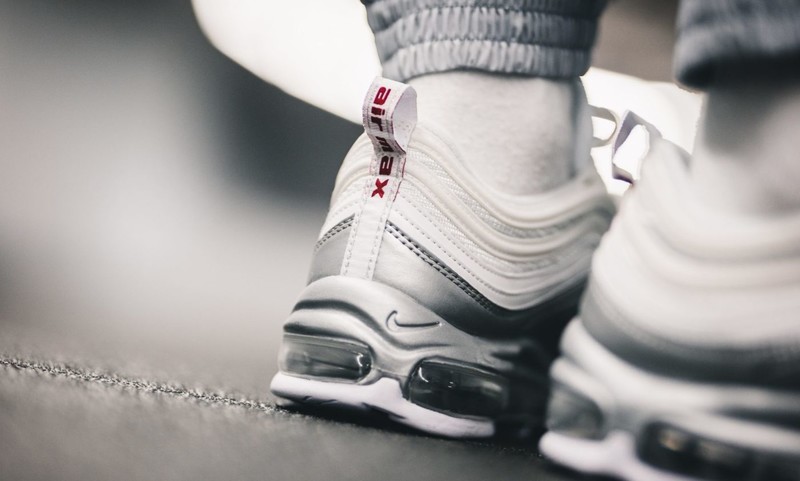 Nike air max 97 clearance qs white and silver